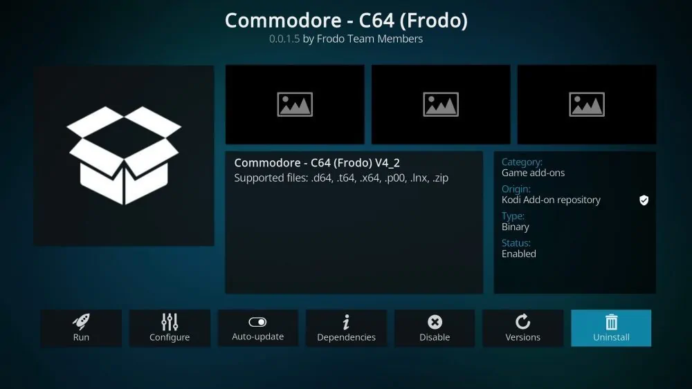 delete kodi addons