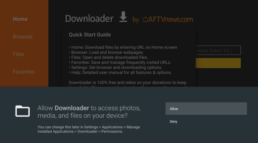 Allow Downloader Access