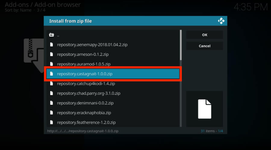 install repository