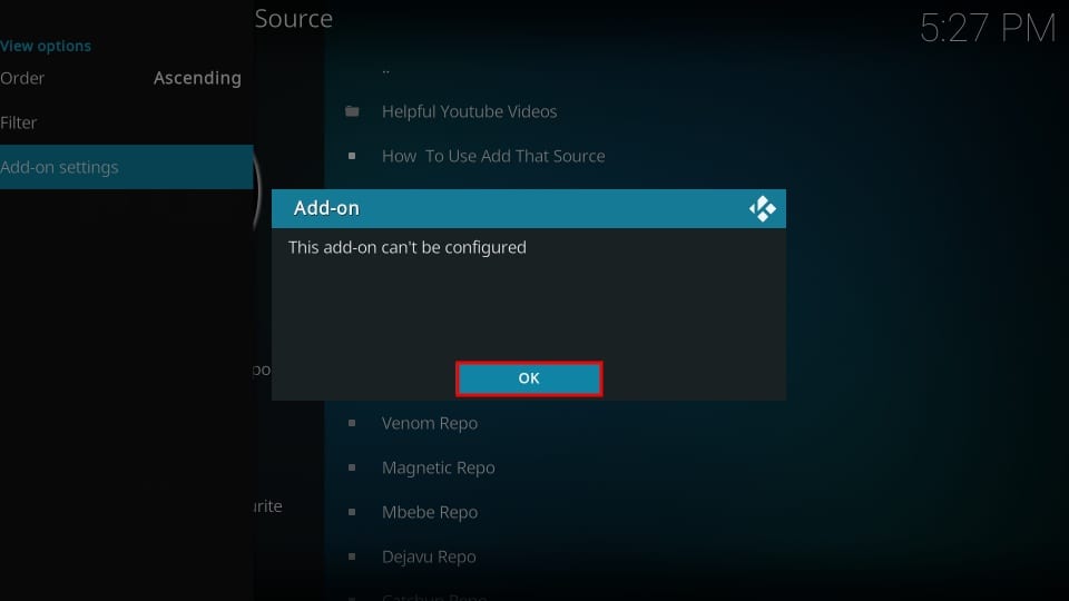 Add That Source addon