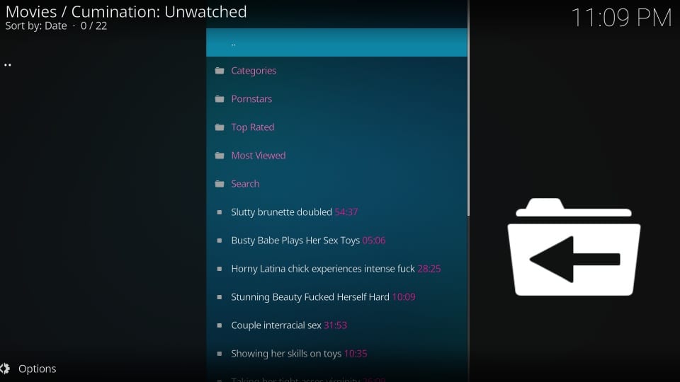 Adult content on kodi