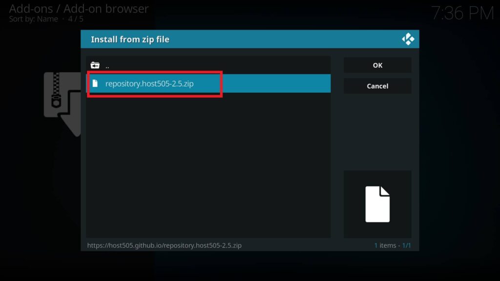 install repository for oath kodi addon