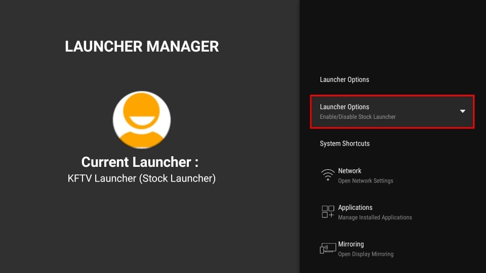 launcher manager