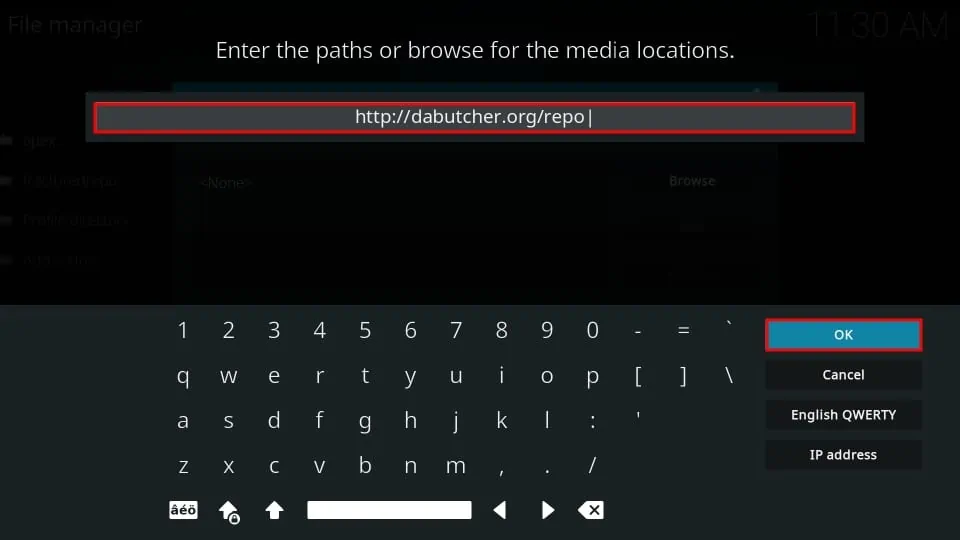 URL media locations