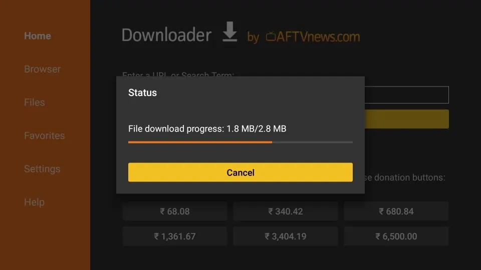 downloading wolf launcher on firestick