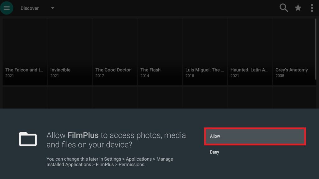 how to use filmplus app on firestick