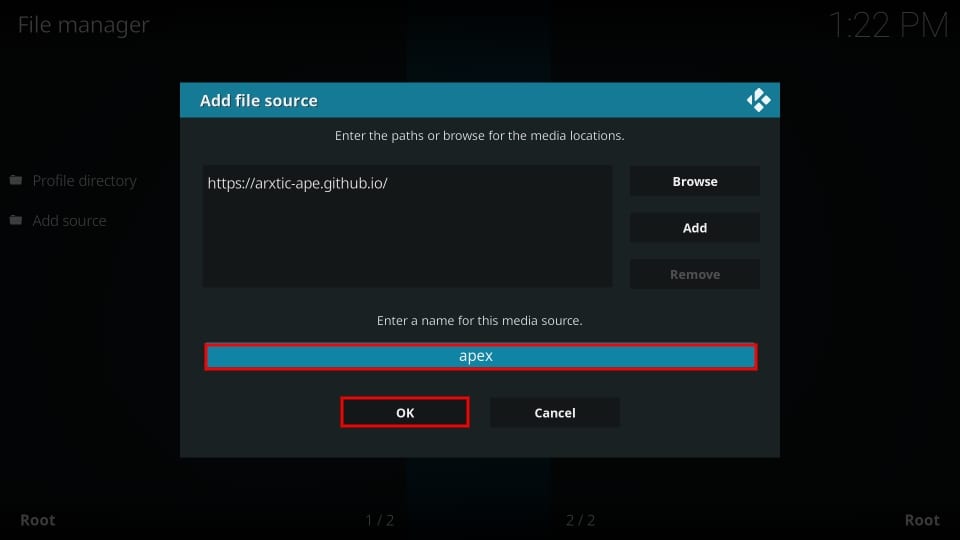 How to Install ApeX Sports Kodi Addon on FireStick & Android TV