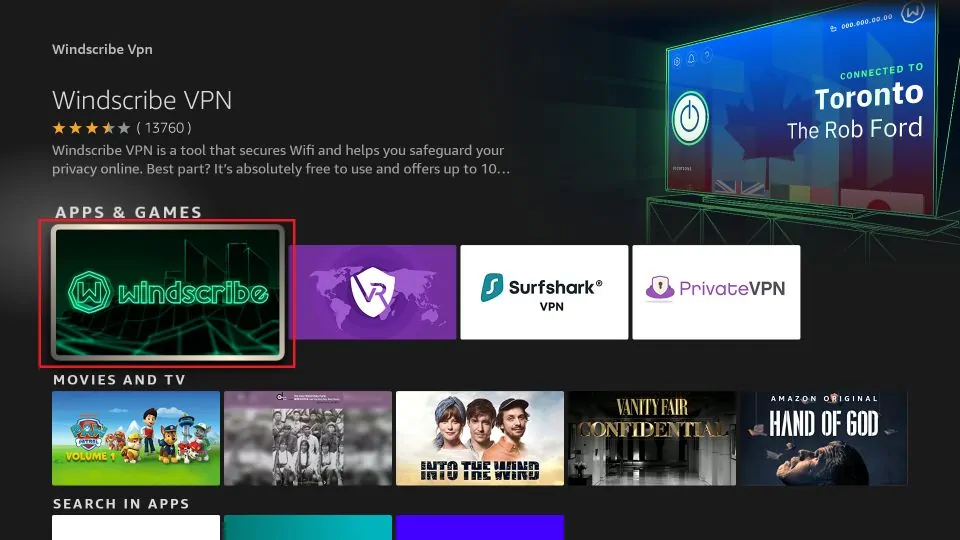 free unlimited vpn for firestick