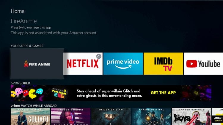 Animeland: English Dubbed Anime for Free - Firestick and Other