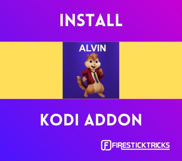 install alvin kodi addon