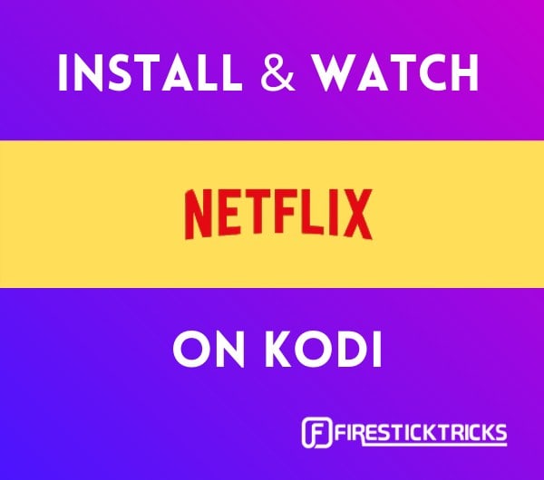 netflix kodi addon