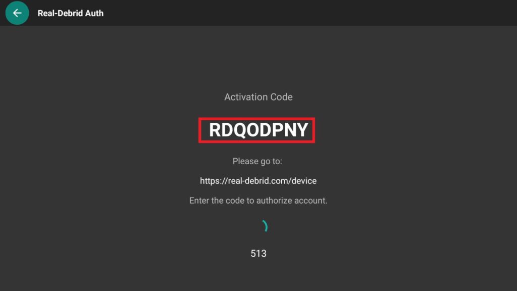 real debrid code