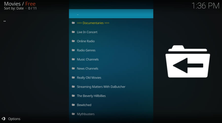 free kodi addon