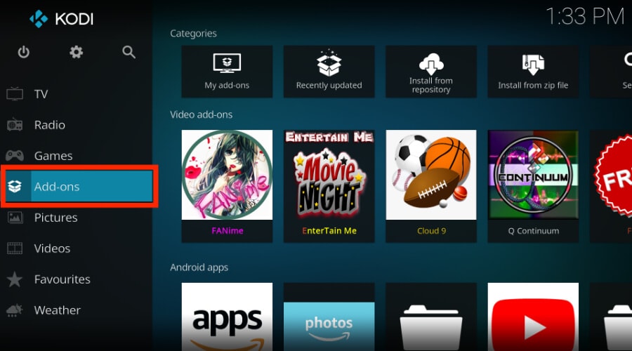 how to use free kodi addon