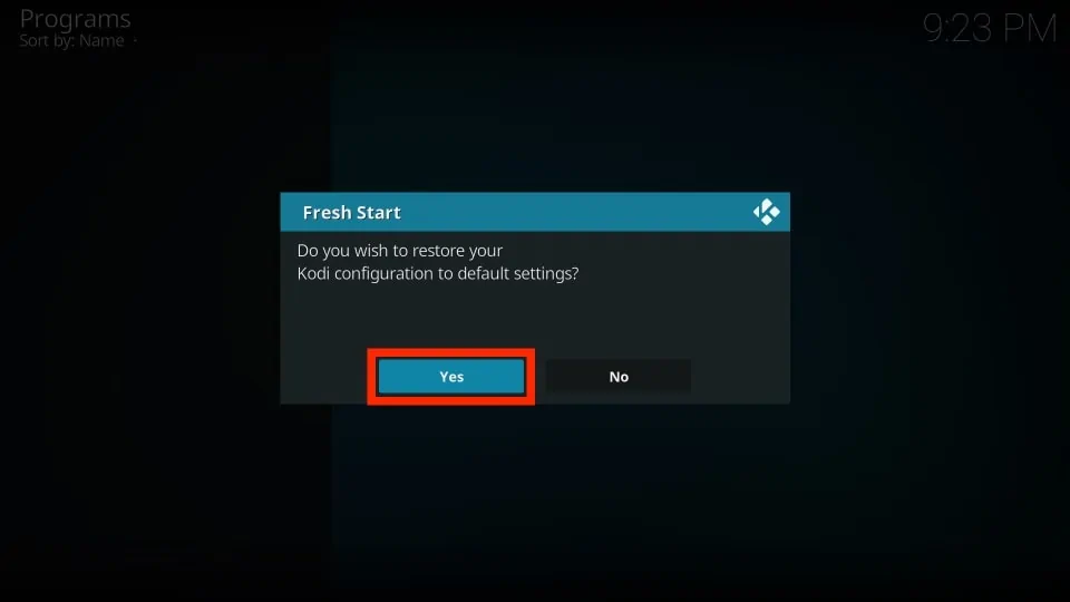 remove kodi build and addons 