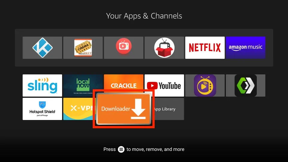 your apps & channels