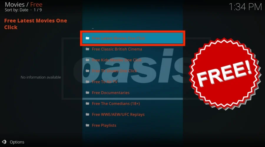 select free latest movies one click folder