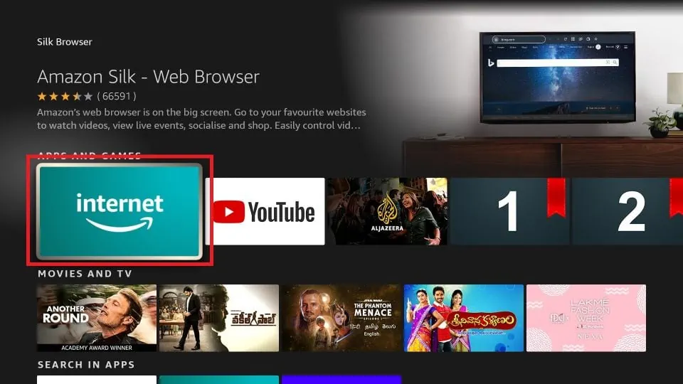 download silk browser on firestick