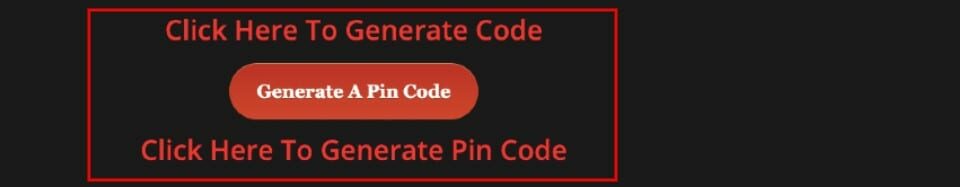 generate pin code