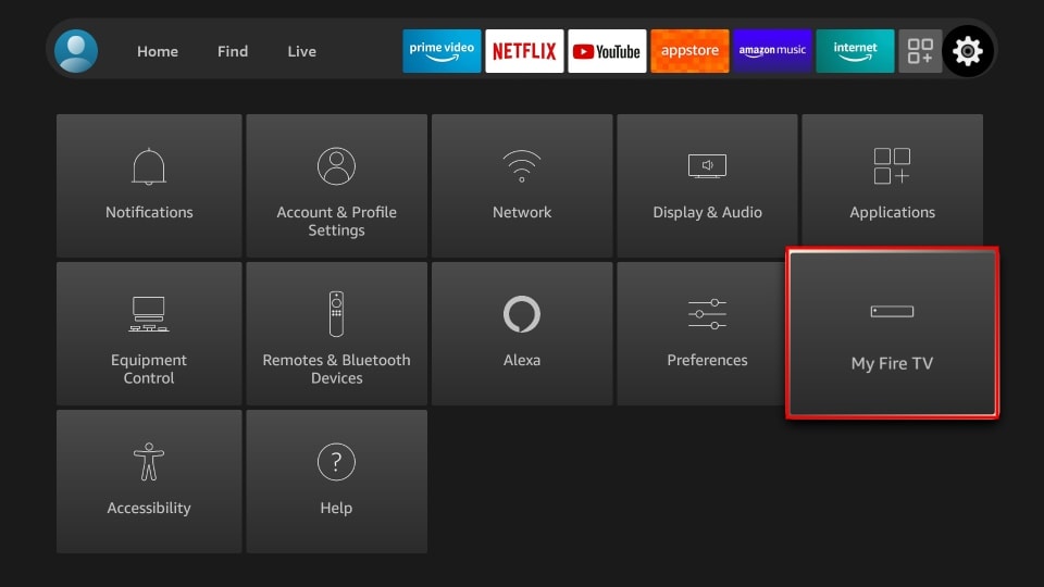 my Fire TV 