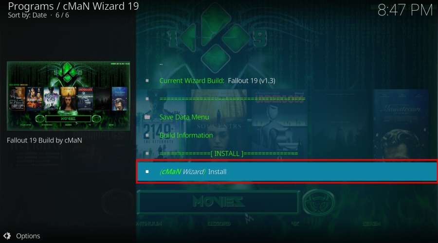 fallout kodi build