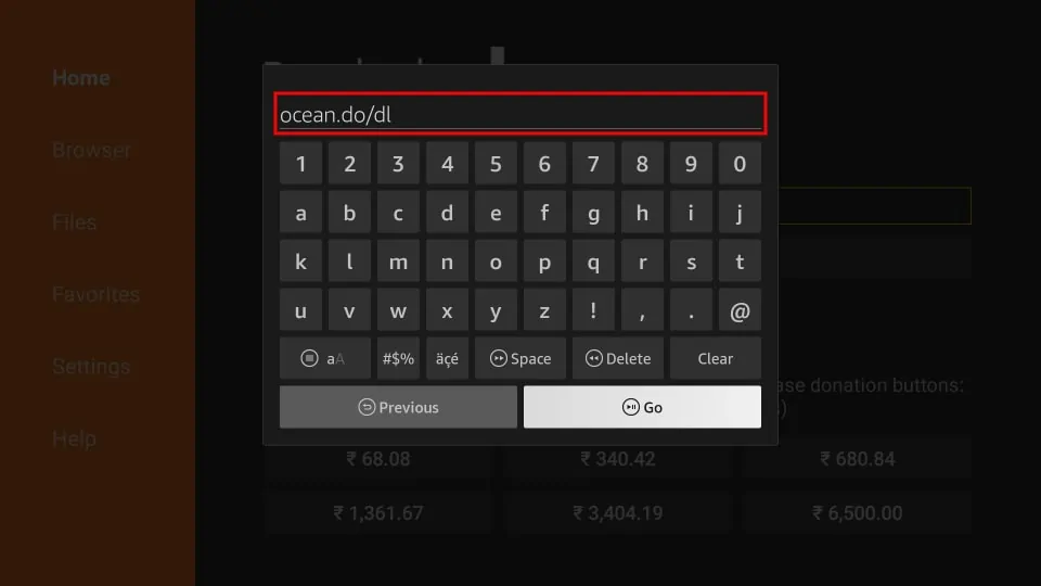 Download Ocean streamz apk on firestick