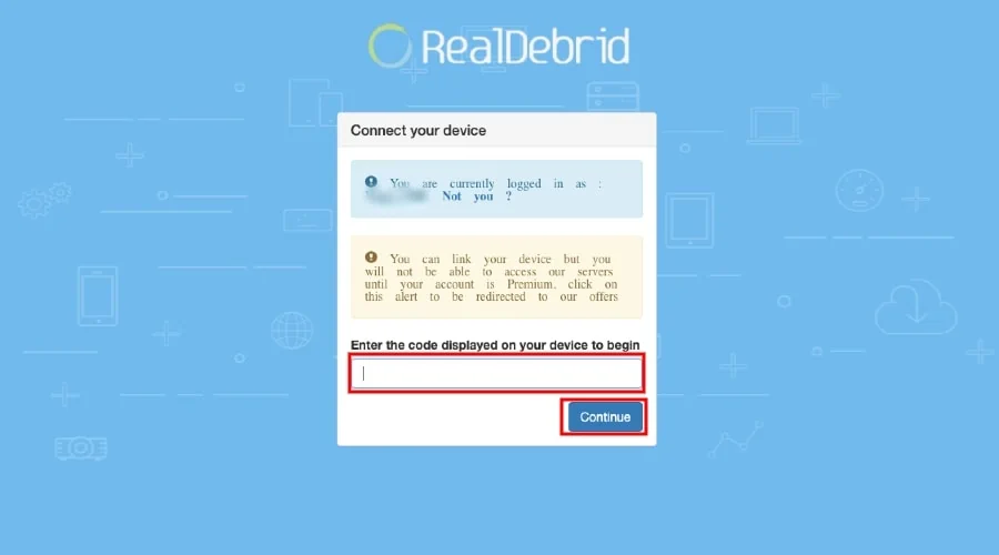 Real Debrid Code