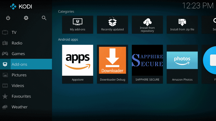youtube kodi addon