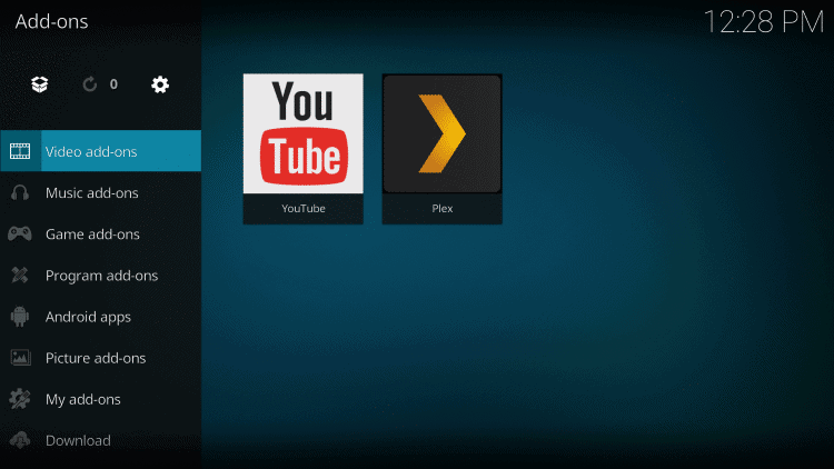 youtube tv kodi