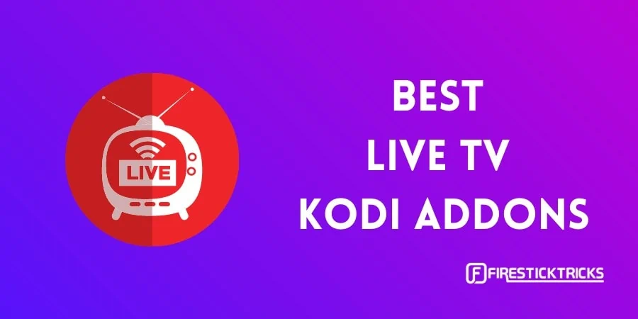best kodi live tv addons