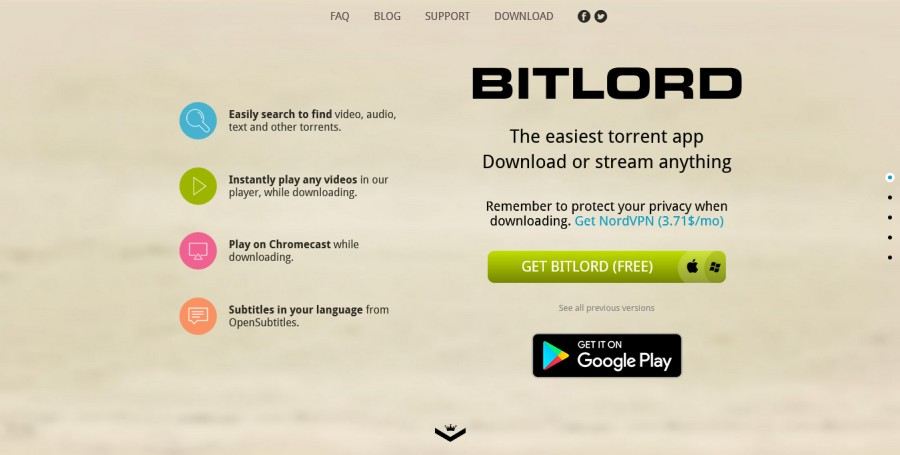 bitlord torrent client for windows