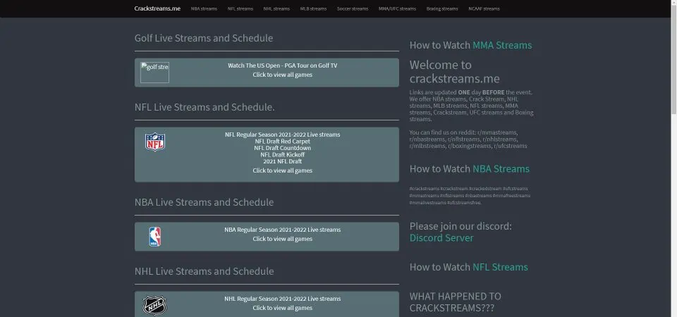 stream nfl redzone free crackstreams