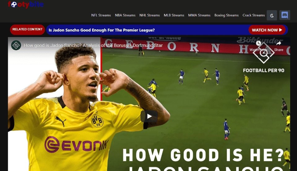 free soccer stream websites