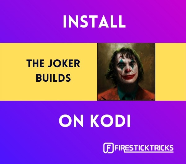 install the joker builds on kodi