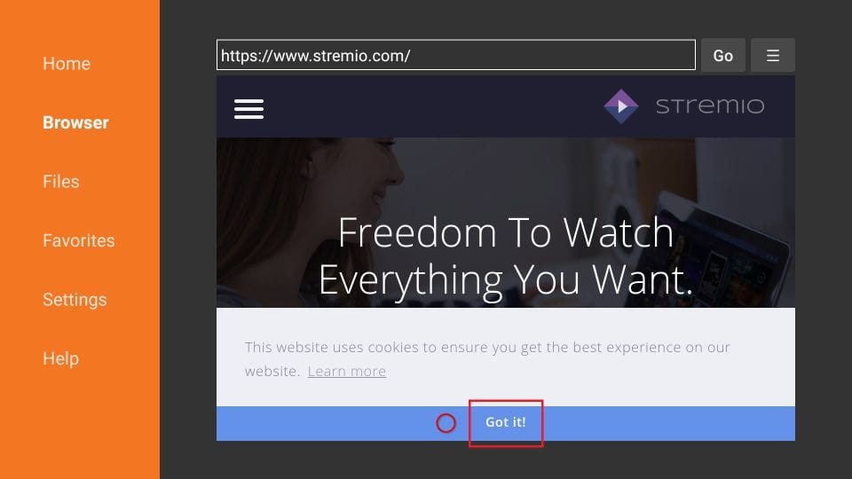 how to install stremio on firestick