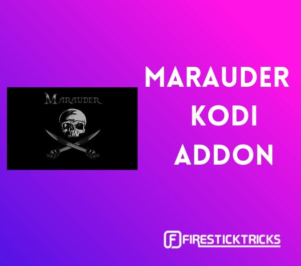 how to install marauder kodi addon