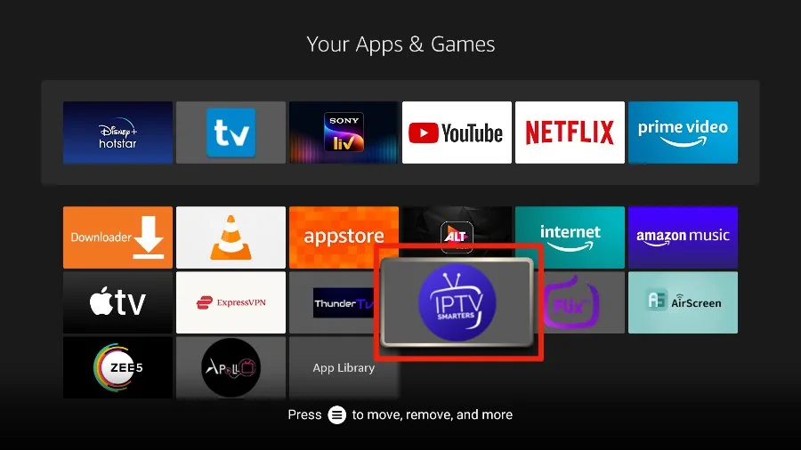 iptv smarters for Dynasty IPTV