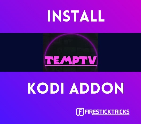 temptv kodi addon