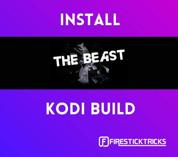 how to install the beast on kodi