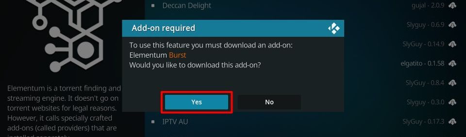 elementum kodi addon guide
