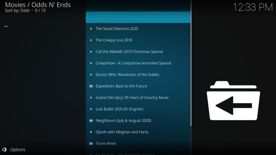 how to install and use Odds N' Ends kodi addon