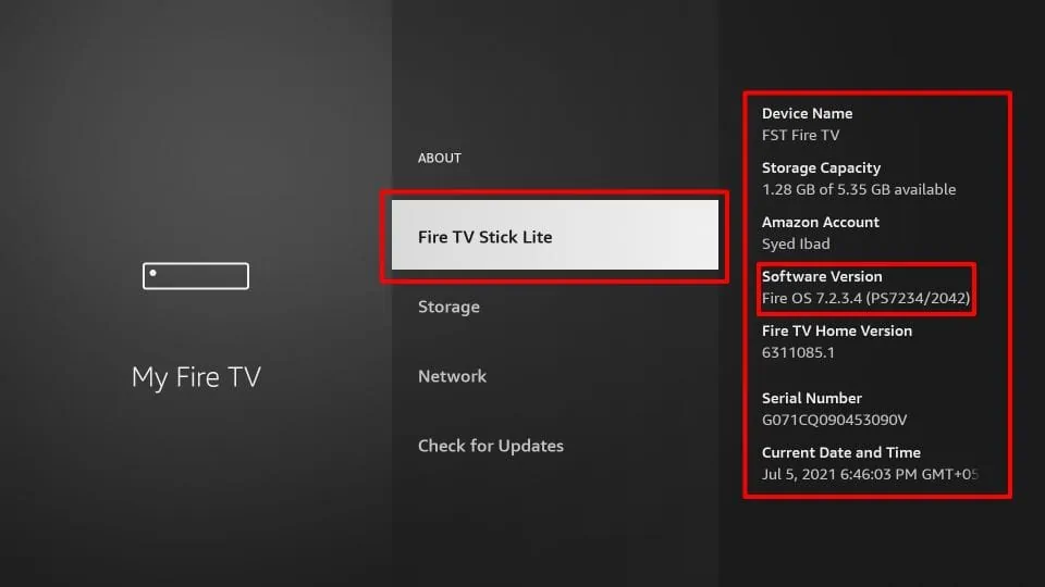 Update FireStick to the Latest Version