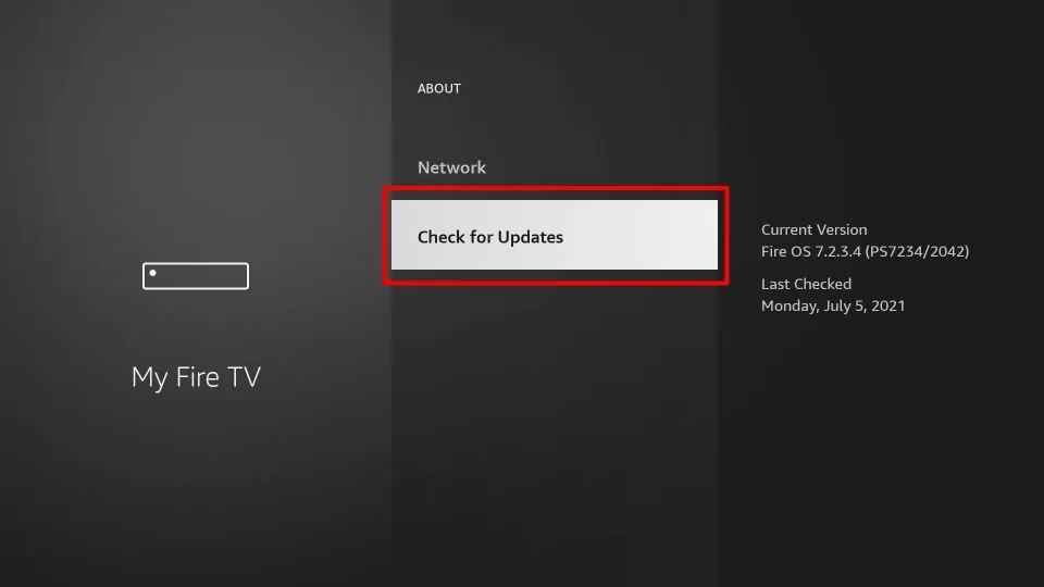 how to update your firestick