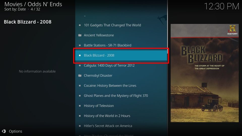 free movies kodi addon