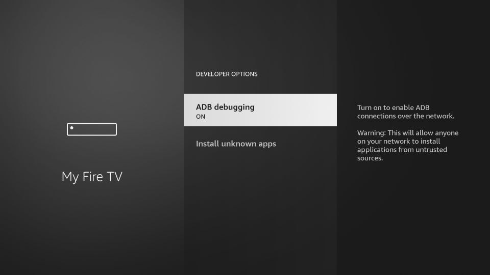 ADB Debugging turn On