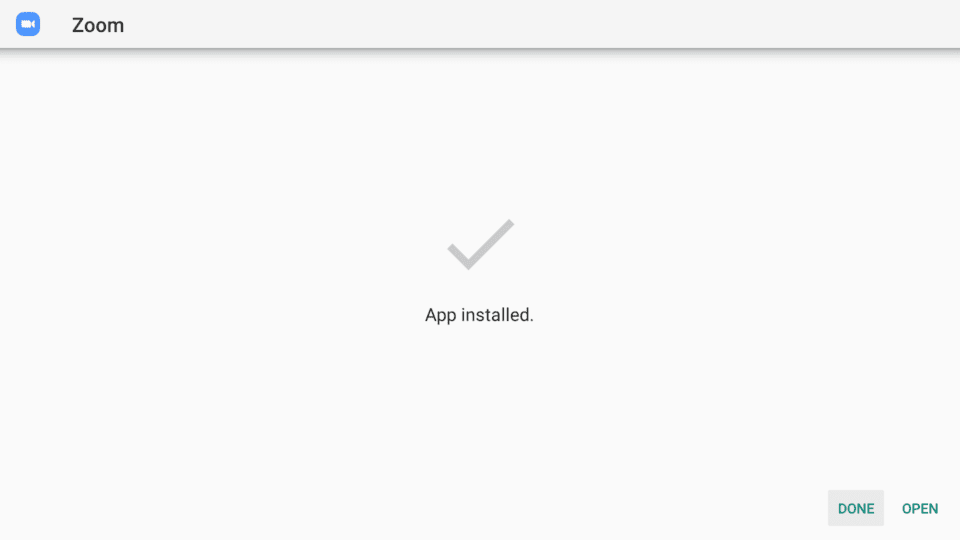 zoom app for firestick