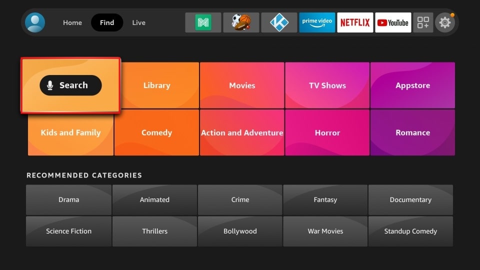 firestick Search 