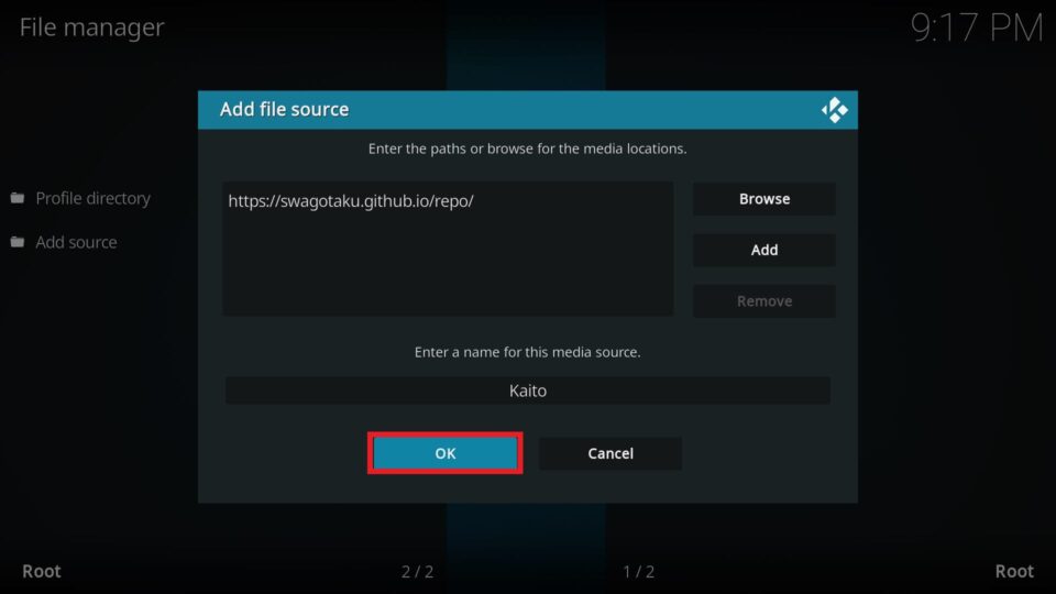 kodi kaito addon