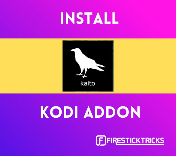 how to install kaito kodi addon
