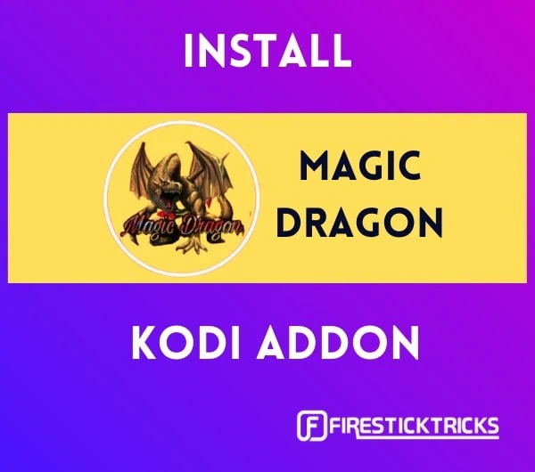 how to install the magic dragon kodi addon
